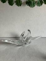 Vintage kristallen splash kunst schaal, glas kunst., Verzamelen, Retro, Ophalen of Verzenden, Huis en Inrichting
