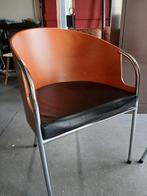 2 design stoelen Calligaris Italiaans design, Huis en Inrichting, Stoelen, Ophalen, Info@tommysmit.nl, Gebruikt, Twee