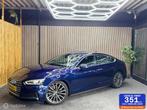 Audi A5 Sportback 35 TFSI Sport S-line edition, 4 cilinders, Blauw, Leder en Stof, Origineel Nederlands