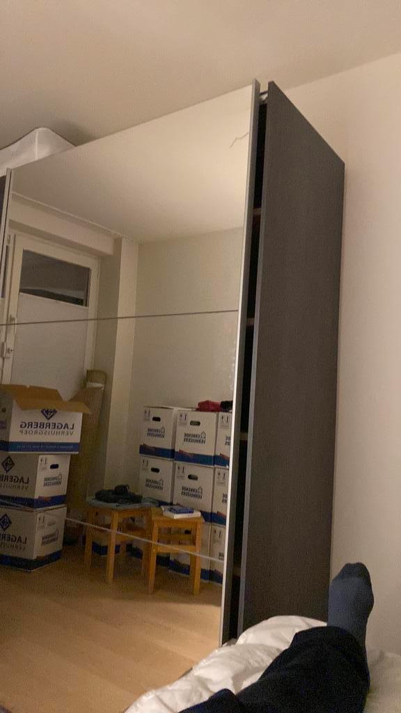 Beter bed linnen-/kledingkast, Huis en Inrichting, Kasten | Kledingkasten, Zo goed als nieuw, 200 cm of meer, 50 tot 100 cm, 50 tot 75 cm