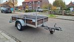 Solide Geremde Enkelasser aanhangwagen, Aanhanger 1300Kg, Ophalen, Gebruikt