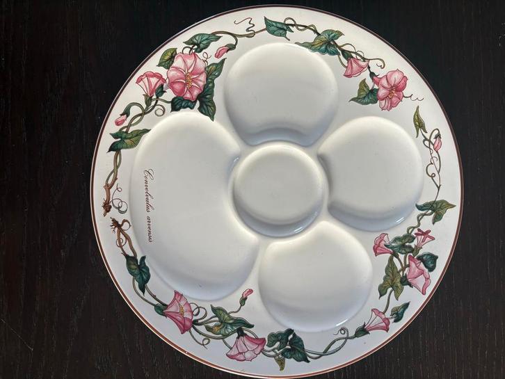 Villeroy & Boch Botanica fondue- of tapasbord., Huis en Inrichting, Keuken | Servies, Zo goed als nieuw, Schaal of Schalen, Overige stijlen