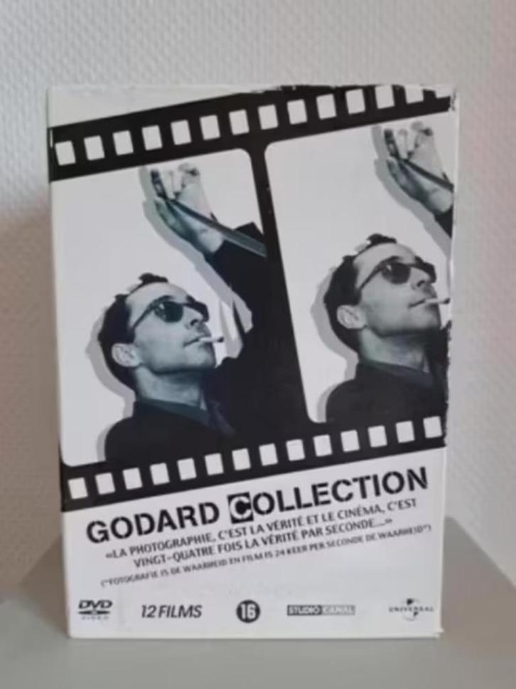 Godard Collection - 12 DVD compleet / ZGAN, Cd's en Dvd's, Dvd's | Filmhuis, Zo goed als nieuw, Overige gebieden, Vanaf 12 jaar