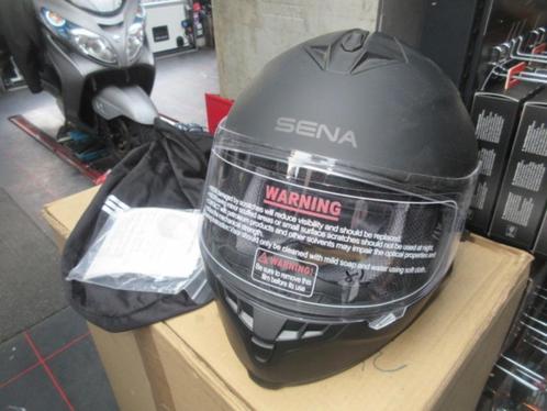 SENA INTERGRAAL HELM MET INTERCOM NU 199,00, Motoren, Kleding | Motorhelmen, Dames, Heren, Integraalhelm, XL, Overige merken, Nieuw met kaartje
