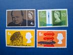 Postzegel UK 1960 ev PF 4 verschillende zegels 13-02, Ophalen of Verzenden, Postfris
