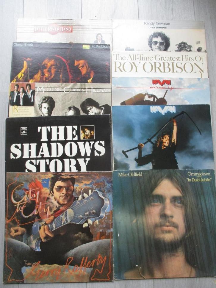 lp s rock pop, Cd's en Dvd's, Vinyl | Rock, Gebruikt, Poprock, Ophalen of Verzenden