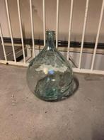 Grote glazen vaas – mondgeblazen decoratievaas, Ophalen, Zo goed als nieuw