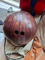 bowlingbal Ebonite met tas, Ophalen of Verzenden, Bal