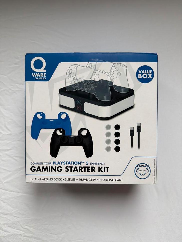 QWare PS5 Gaming Starter Kit - Nieuw!, Spelcomputers en Games, Spelcomputers | Sony PlayStation Consoles | Accessoires, Nieuw
