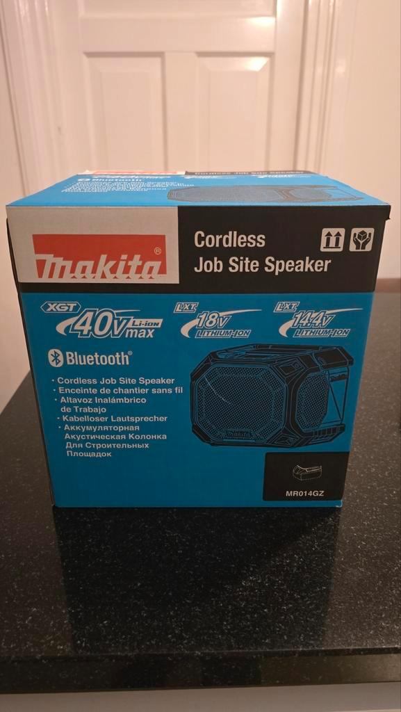 Makita MR014GZ Bouwradio Bluetooth - Nieuw in doos, Audio, Tv en Foto, Radio's, Ophalen of Verzenden
