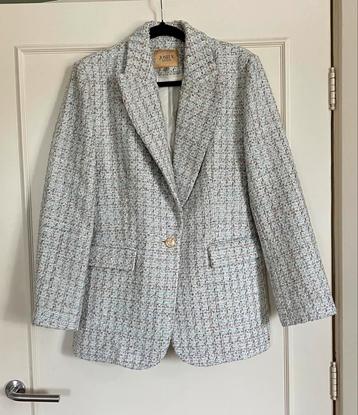 Powder Blue JoshV, Josh V Boucle blazer, jasje M. beschikbaar voor biedingen