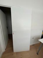 Houten Binnendeur Rechtsdraaiend, Doe-het-zelf en Verbouw, Ophalen, Gebruikt, 80 tot 100 cm, Binnendeur