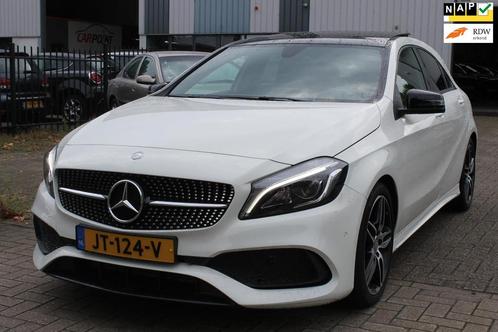 Mercedes-Benz A-klasse 180 AMG Aut. Leer Pano Navi Clima Cru, Auto's, Mercedes-Benz, Bedrijf, Te koop, A-Klasse, ABS, Airbags