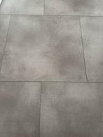 Beton look pvc 60x60, Huis en Inrichting, Stoffering | Vloerbedekking, Ophalen of Verzenden, Zo goed als nieuw, 50 tot 75 m², Laminaat