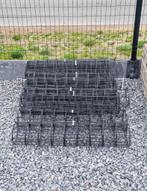 Enkele stukken zwarte tuingaas - 0,9m hoog, Tuin en Terras, Gaas en Draad, Ophalen, Zo goed als nieuw, 20 meter of meer