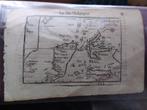 Antiek kaartje Molukken uit zak atlas +- 1600 cartografie, Antiek en Kunst, Ophalen of Verzenden