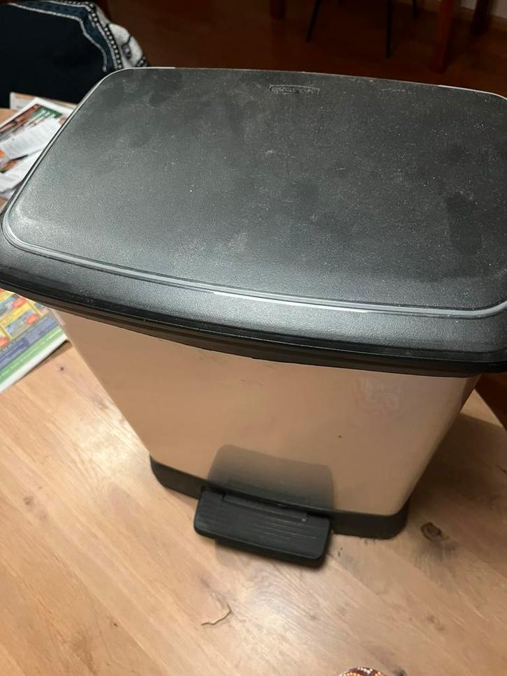 Duo afvalbak Curver keuken, Huis en Inrichting, Keuken | Keukenbenodigdheden, Gebruikt, Ophalen of Verzenden