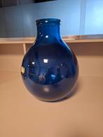 Nieuwe Mica Olly Vaas - Blauw Gerecycled Glas, Blauw, Nieuw, Ophalen of Verzenden, Glas