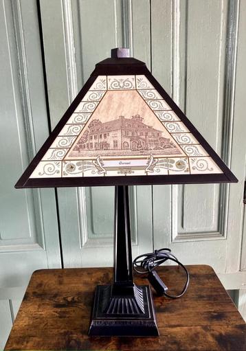 Bijzondere lamp historische gebouwen uit Gorssel en Joppe beschikbaar voor biedingen