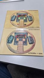 Instructie boekjes Citroen GSA, Ophalen of Verzenden