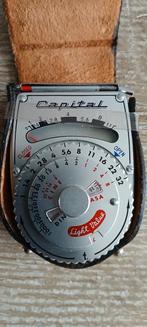 Vintage capital lichtmeter belichtingsmeter fotografie, Ophalen of Verzenden, Gebruikt, Overige typen