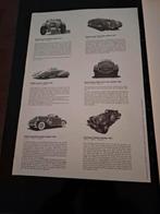 Map van Ford diverse oude modellen auto's, Ophalen of Verzenden