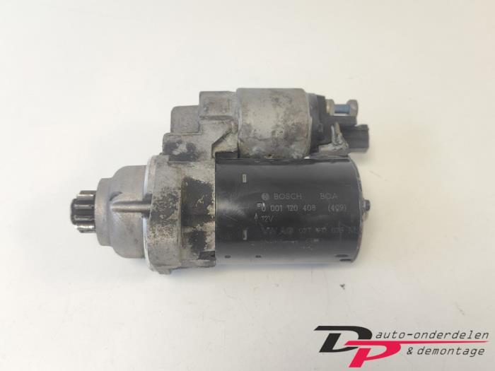 Startmotor van een Seat Leon