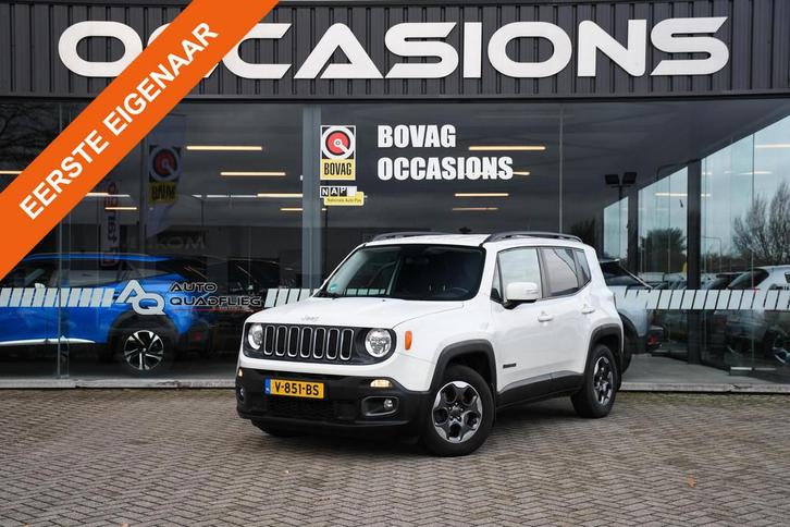 Jeep Renegade 1.6 MultiJet Longitude GRIJS KENTEKEN/ 1 EIGEN, Auto's, Bestelauto's, Bedrijf, Te koop, ABS, Airbags, Airconditioning