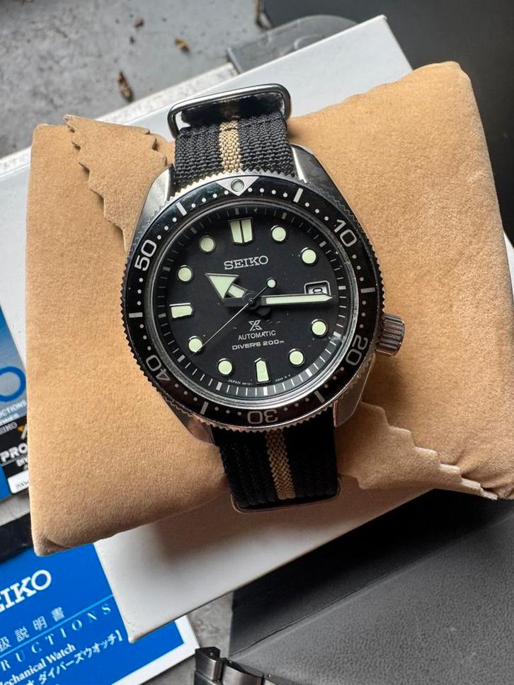 Baby Marine Master Seiko Prospex SBDC061 (MM200, Sieraden, Tassen en Uiterlijk, Horloges | Heren, Zo goed als nieuw, Seiko, Staal