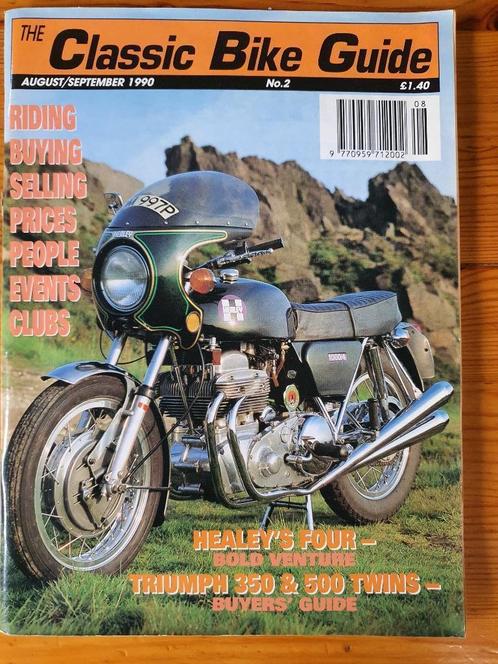 2x "Classic Bike Guide" bladen, Boeken, Motoren, Zo goed als nieuw, Algemeen, Ophalen of Verzenden