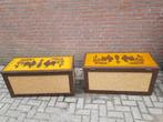 dekenkisten vintage met afbeelding 2x, Ophalen of Verzenden, 'T Olde Gre-j, Info@toldegrej.nl, Endepoelstraat 20f Didam