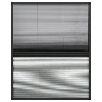 NIEUW Raamhor plissé met verduistering 60x80 cm aluminium beschikbaar voor biedingen