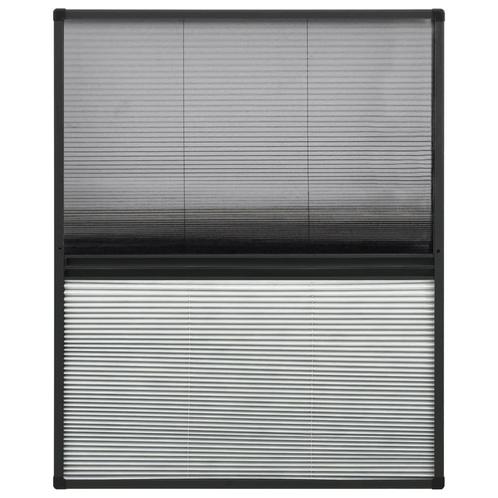 NIEUW Raamhor plissé met verduistering 60x80 cm aluminium, Doe-het-zelf en Verbouw, Deuren en Horren, Nieuw, Overige typen, Minder dan 200 cm