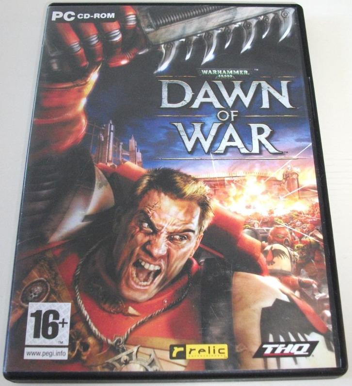 PC Game *** WARHAMMER 40,000 *** Dawn of War, Spelcomputers en Games, Games | Pc, Zo goed als nieuw, Strategie en Constructie