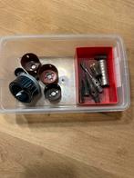 Gatenzagen/dozenboren set, Doe-het-zelf en Verbouw, Gereedschap | Boormachines, Ophalen of Verzenden, Gebruikt