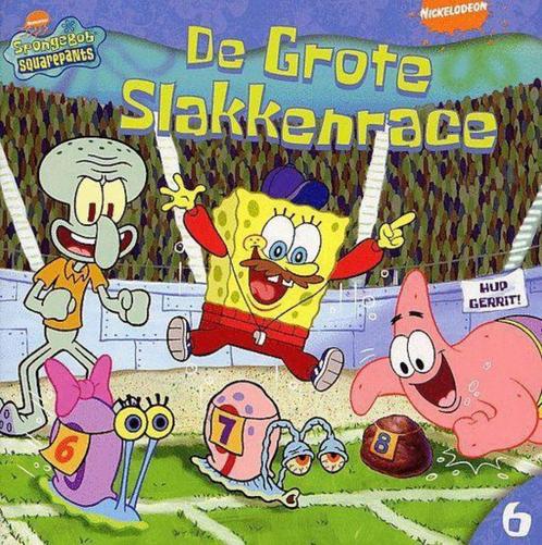 Boek SpongeBob Squarepants - De Grote Slakkenrace, Boeken, Kinderboeken | Kleuters, Zo goed als nieuw, Fictie algemeen, Jongen of Meisje