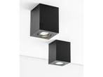 GT Cube Kardan 1.0 Zwart, enkelvoudige opbouwspots, NIEUW!, Verzenden, Nieuw, Metaal of Aluminium, Plafondspot of Wandspot