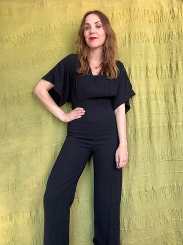 Jumpsuit / MNG / zwart / maat 36 / small / S /  beschikbaar voor biedingen