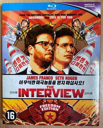 INTERVIEW BLU-RAY FREEDOM EDITION NLO SETH ROGEN beschikbaar voor biedingen