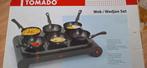 tomado Wokset, Witgoed en Apparatuur, Gourmetstellen, Ophalen, Zo goed als nieuw, 4 t/m 7 personen