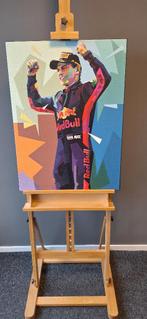 Max Verstappen pop-art original dot schilderij 60 x 80 cm, Ophalen of Verzenden, Nieuw, Formule 1