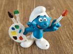 Schilder smurf - Bully -, Ophalen of Verzenden, Zo goed als nieuw, Overige Smurfen, Poppetje, Figuurtje of Knuffel