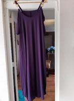 Gloednieuwe donkerpaarse jurk open schouders Mt XXL, Kleding | Dames, Grote Maten, Verzenden, Nieuw, Paars, Jurk