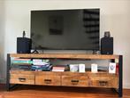 Tv meubel mangohout, Huis en Inrichting, 150 tot 200 cm, Ophalen of Verzenden, Zo goed als nieuw, Minder dan 100 cm