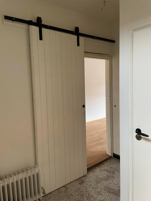 Schuifdeur barndeur loftdeur zware kwaliteit 230x90, Doe-het-zelf en Verbouw, Deuren en Horren, Gebruikt, Binnendeur, 215 cm of meer