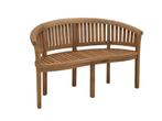 Landelijke klassieke tuinbank - Berwyn teakhout, Niet ingevuld, Nieuw, Ophalen of Verzenden, Niet ingevuld