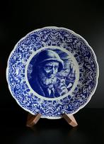 Groot BOCH wandbord sierbord zeeman met pijp 40cm - LS, Antiek en Kunst, Verzenden