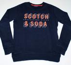 ZGAN Scotch Shrunk sweater navy trui maat Scotch & Soda 164, Trui of Vest, Scotch Shrunk, Ophalen of Verzenden, Zo goed als nieuw