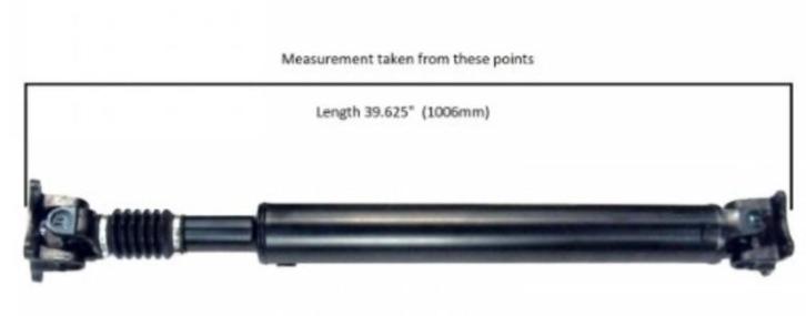 Aandrijfas Jeep Grand Cherokee WK2, Commander, Liberty, Auto-onderdelen, Remmen en Aandrijving, Jeep, Nieuw, Ophalen