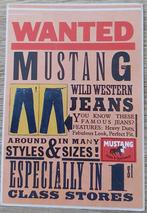 Oude Sticker  MUSTANG JEANS., Ophalen of Verzenden, Zo goed als nieuw, Overige typen